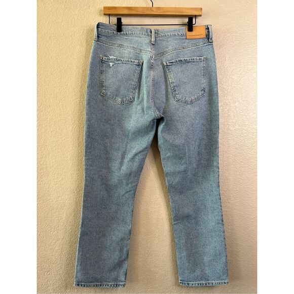NEW Citizens of Humanity Jolene Womens 31 High Rise Straight Distressed - Picture 10 of 16